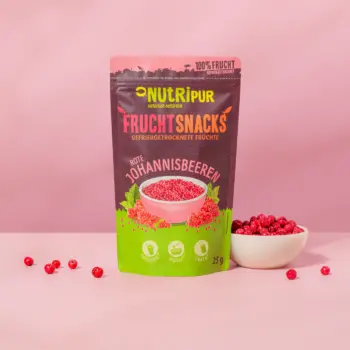 Gefriergetrocknete rote Johannisbeeren