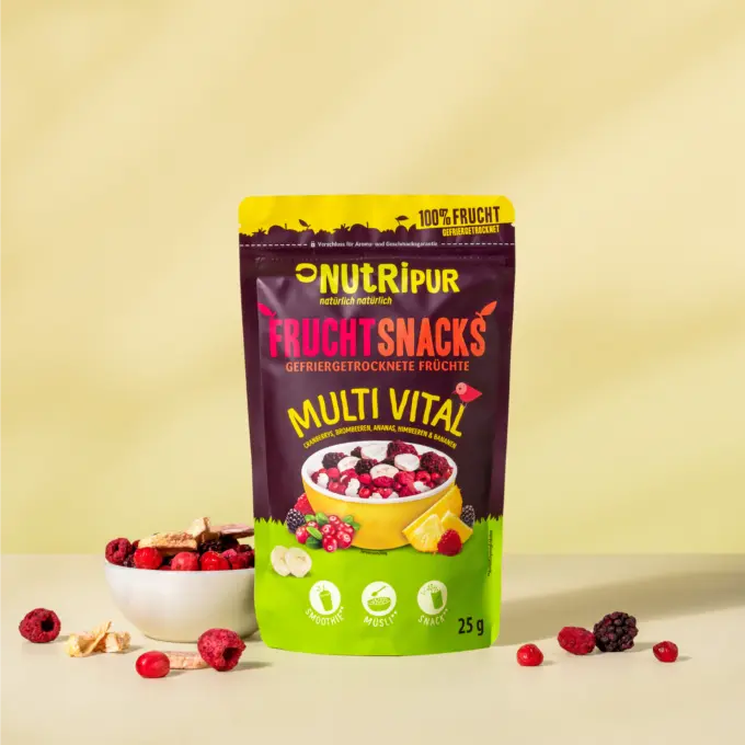 Gefriergetrocknete Früchte, Multi Vital