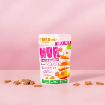 NUR Frucht Softies Himbeere & Apfel mit Crispies