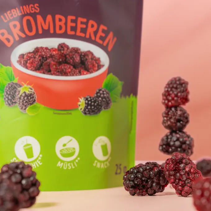 Gefriergetrocknete Brombeeren – Bild 2