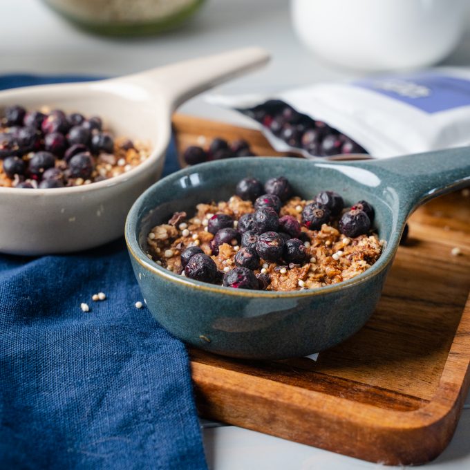 Gefriergetrocknete Früchte Heidelbeeren natürlich vegan