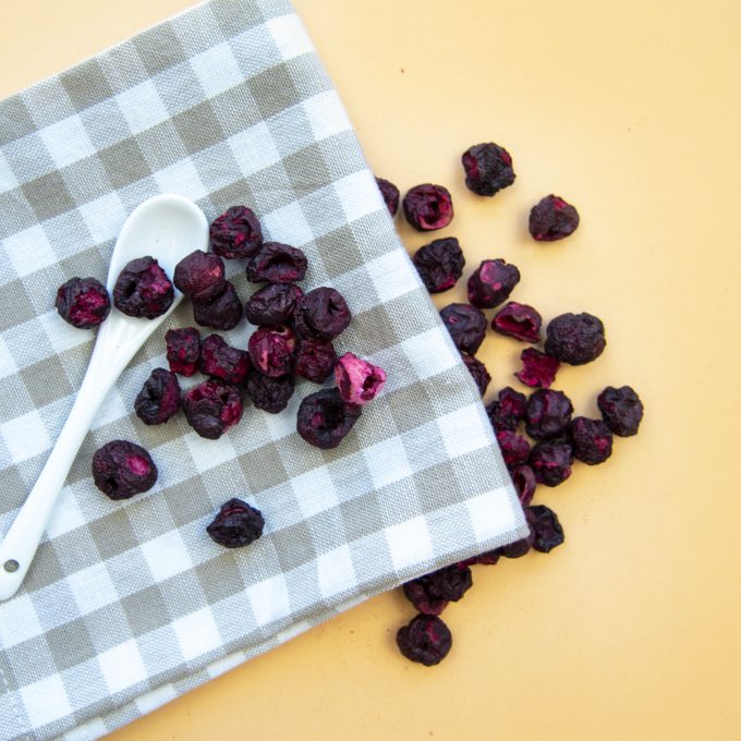 Gefriergetrocknet Früchte natürlich vegan glutenfrei Kirschen