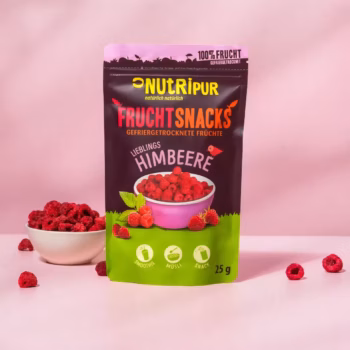 Gefriergetrocknete Himbeeren