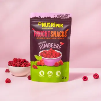Gefriergetrocknete Himbeeren