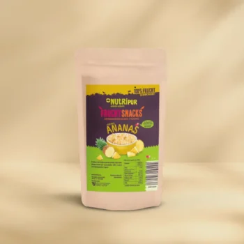 Gefriergetrocknete Ananas, kleine Stücke