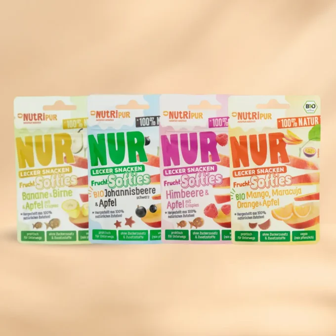 4er Set NUR Frucht Softies 4 x 35g