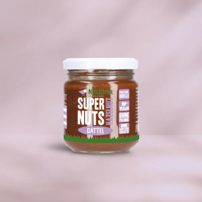 Protein-Creme Haselnuss Dattel