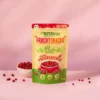 Hier ist ein Produktbild der gefriergetrockneten Preiselbeeren in Bioqualität von Nutripur