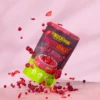 Hier ist ein Bild des gefriergetrockneten rote Beerenmix als leckere Snackbeilage