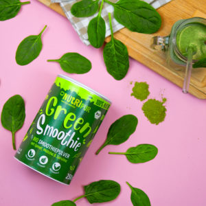 Green Smoothie Smoothiepulver Spinat Matcha Spirulina Super Food natürlich