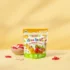 Hier ist ein Produktbild der Kleinen Racker von Nutripur der Sorte gefriergetrocknete Erdbeere Bio