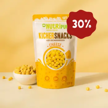 Kichererbsen-Snacks Cheese