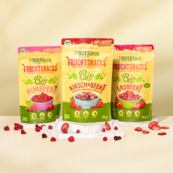 Produktbild des Angebots gefriergetrocknete Früchte im Bio Trio-Set