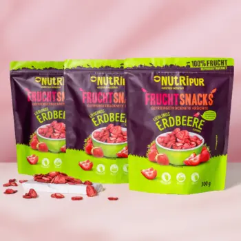 Gefriergetrocknete Erdbeeren 3er Set (3x300 g)