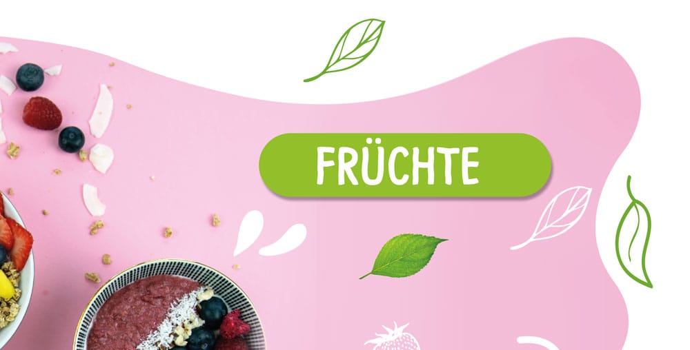 Gefriergetrocknete Früchte