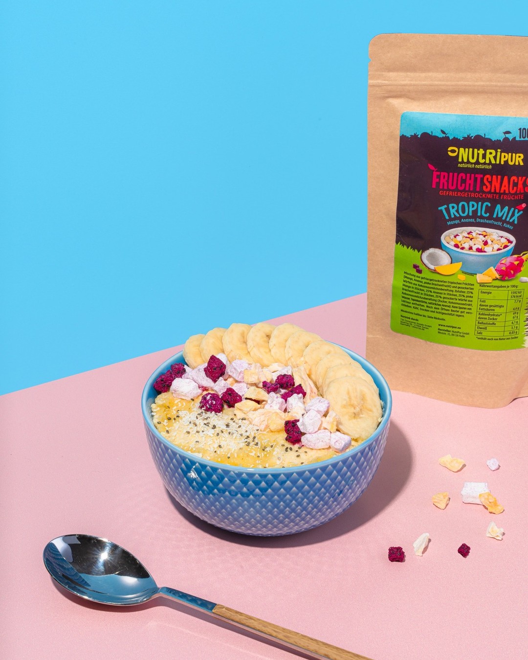 Gefriergetrocknete Früchte, Tropic Mix - NutriPur