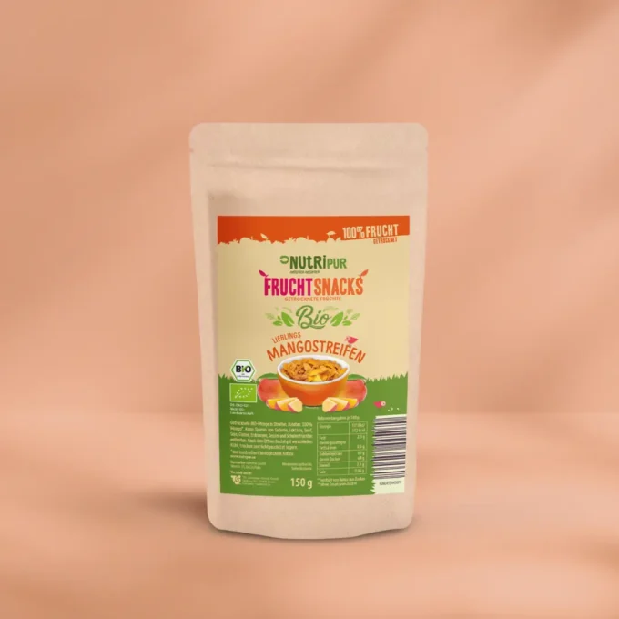 Getrocknete Mangostreifen BIO