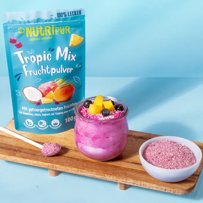 Fruchtpulver Tropic Mix, gefriergetrocknet – Bild 3