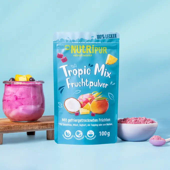 Fruchtpulver Tropic Mix, gefriergetrocknet – Bild 4