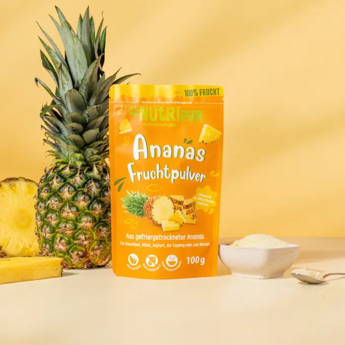 Fruchtpulver Ananas, gefriergetrocknet – Bild 2