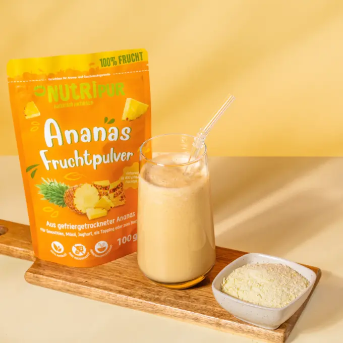 Fruchtpulver Ananas, gefriergetrocknet – Bild 3