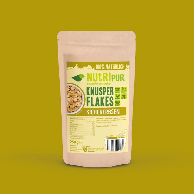 Knusperflakes Kichererbsen - NutriPur