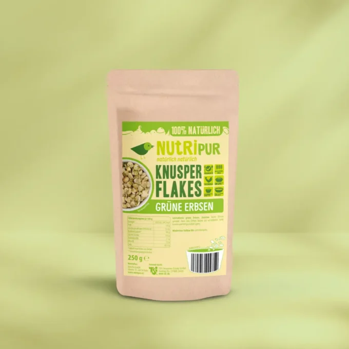 Knusperflakes (grüne Erbsen getrocknet)