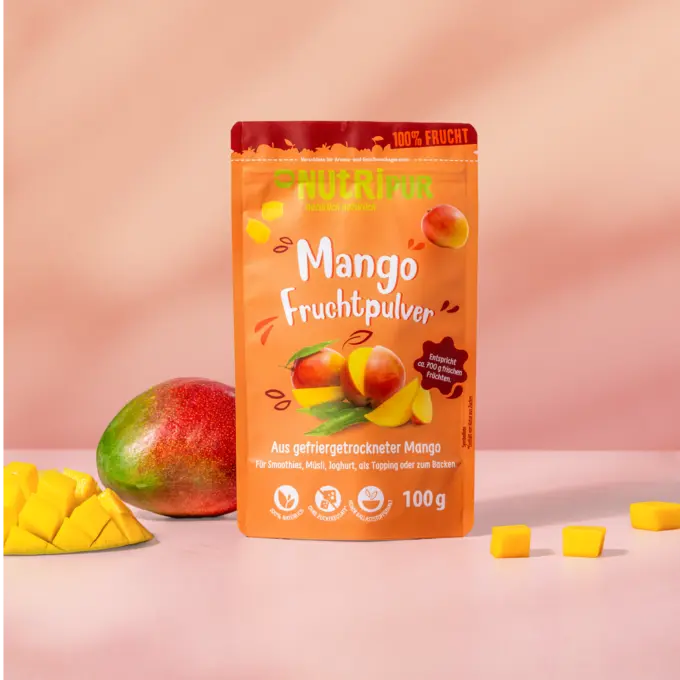 Fruchtpulver Mango, gefriergetrocknet – Bild 2