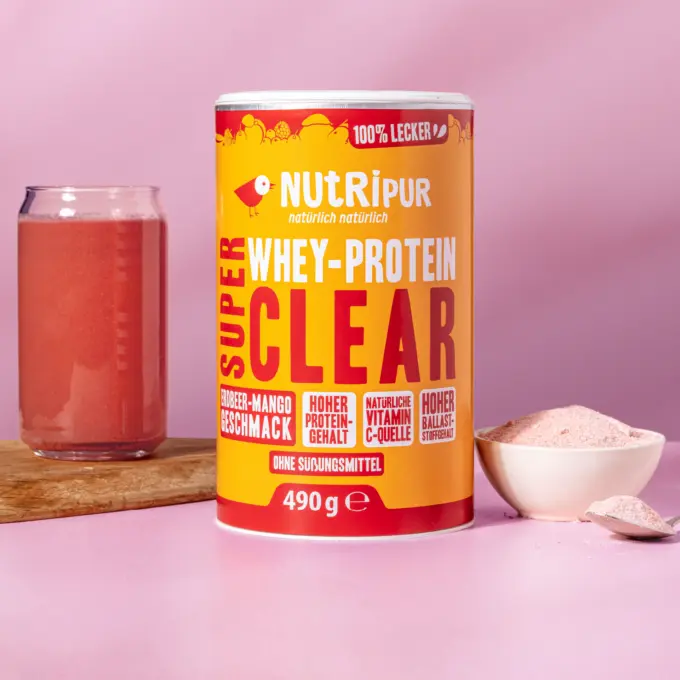 Super Isolat Whey Protein - Erdbeere & Banane – Bild 4