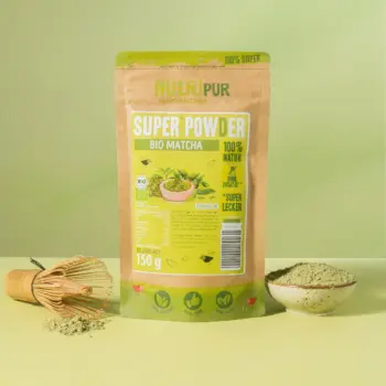 Produktbild vom SuperPowder Bio Matchapulver von NutriPur