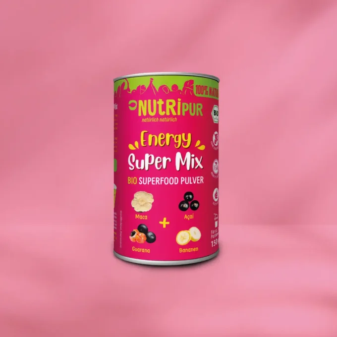 Dose 150 g SuperEnergy-Pulver aus 5 verschiedenen Früchten