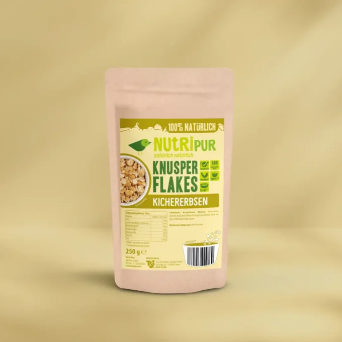 Knusperflakes (Kichererbsen gekeimt)