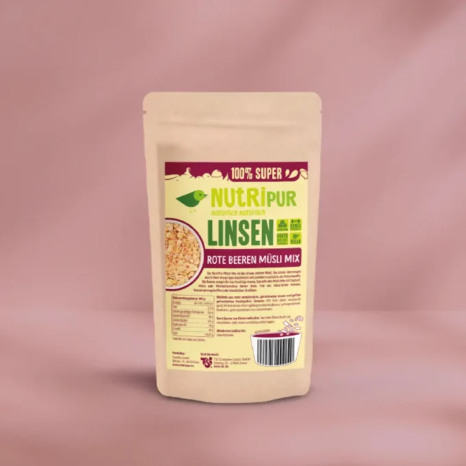 High-Protein Müsli Rote Beeren