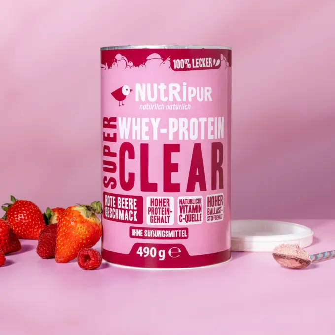 Super Clear Protein - Red Berry – Bild 2
