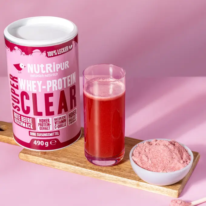 Super Clear Protein - Red Berry – Bild 3