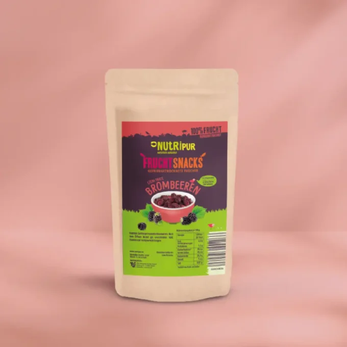 Gefriergetrocknete Brombeeren