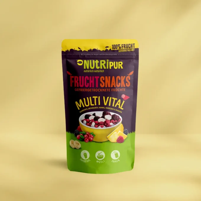 Gefriergetrocknete Früchte, Multi Vital