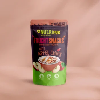 Getrocknete Rote Apfelchips
