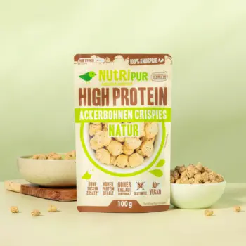 High Protein Ackerbohnen Crispies - Natur - 200 g