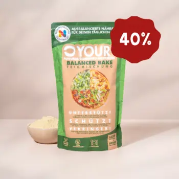 Hier ist ein Produktbild der nährstoffoptimierten Teigmischung mit 40% reduziert.