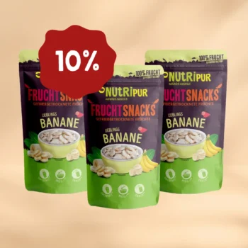 ANGEBOT! 3 x 100g Gefriergetrocknete Bananen