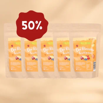ANGEBOT! 5 x 100g Fruchtpulver Der Klassiker, gefriergetrocknet