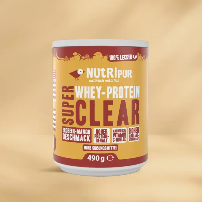 Clear-Protein-Pulver Mango-Erdbeergeschmack