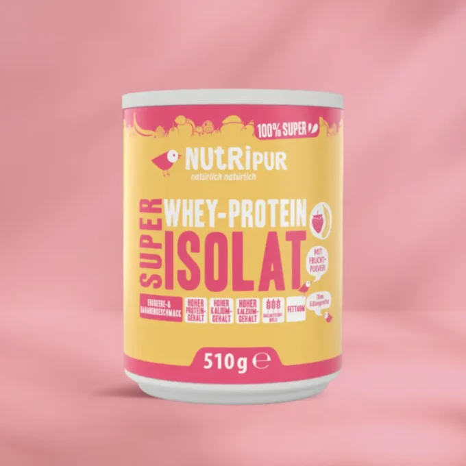Super Isolat Whey Protein - Erdbeere & Banane