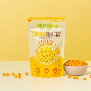 Kichererbsen-Snacks Cheese