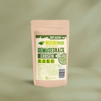 Gefriergetrocknete Erbsen