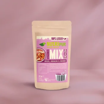KnabberMix Brezel, Erdbeere & Ananas 40g