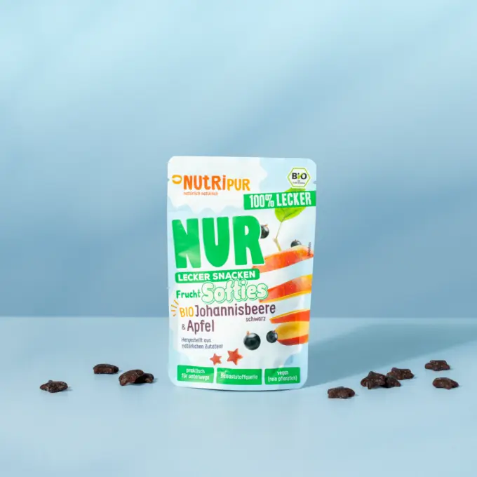 NUR Frucht Softies BIO Johannisbeere & Apfel