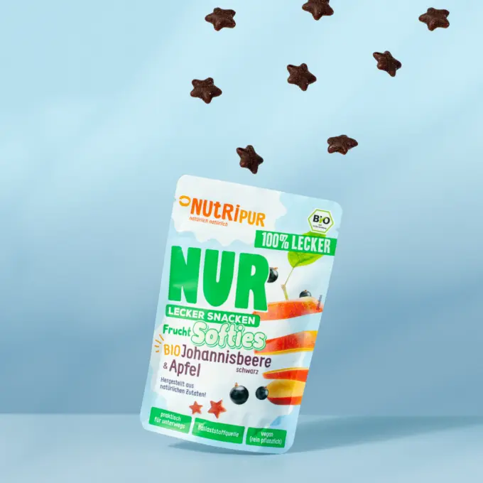 NUR Frucht Softies BIO Johannisbeere & Apfel – Bild 5