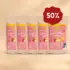 Hier ist ein Produktbild des Angebots 5 x 100 Gramm Fruchtpulver Erdbeer-Banane-Mix